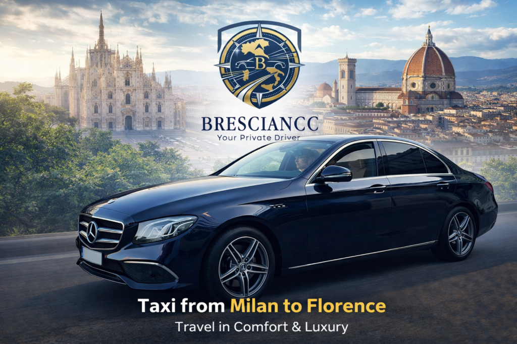 Taxi from Milan to Florence