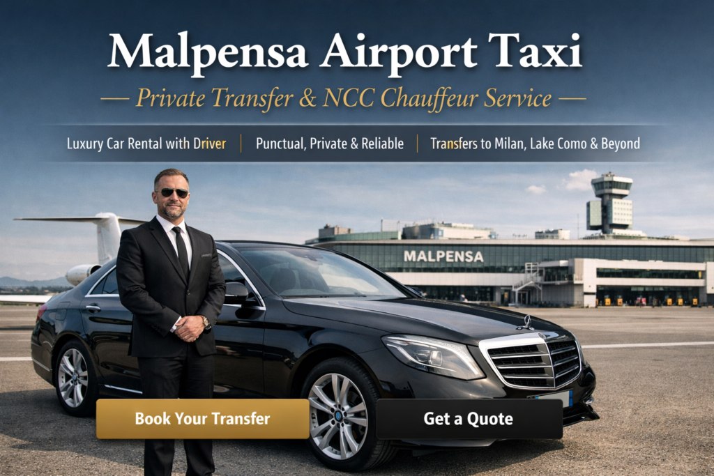 Transfer NCC Brescia - Servizio Privato per Milano Malpensa