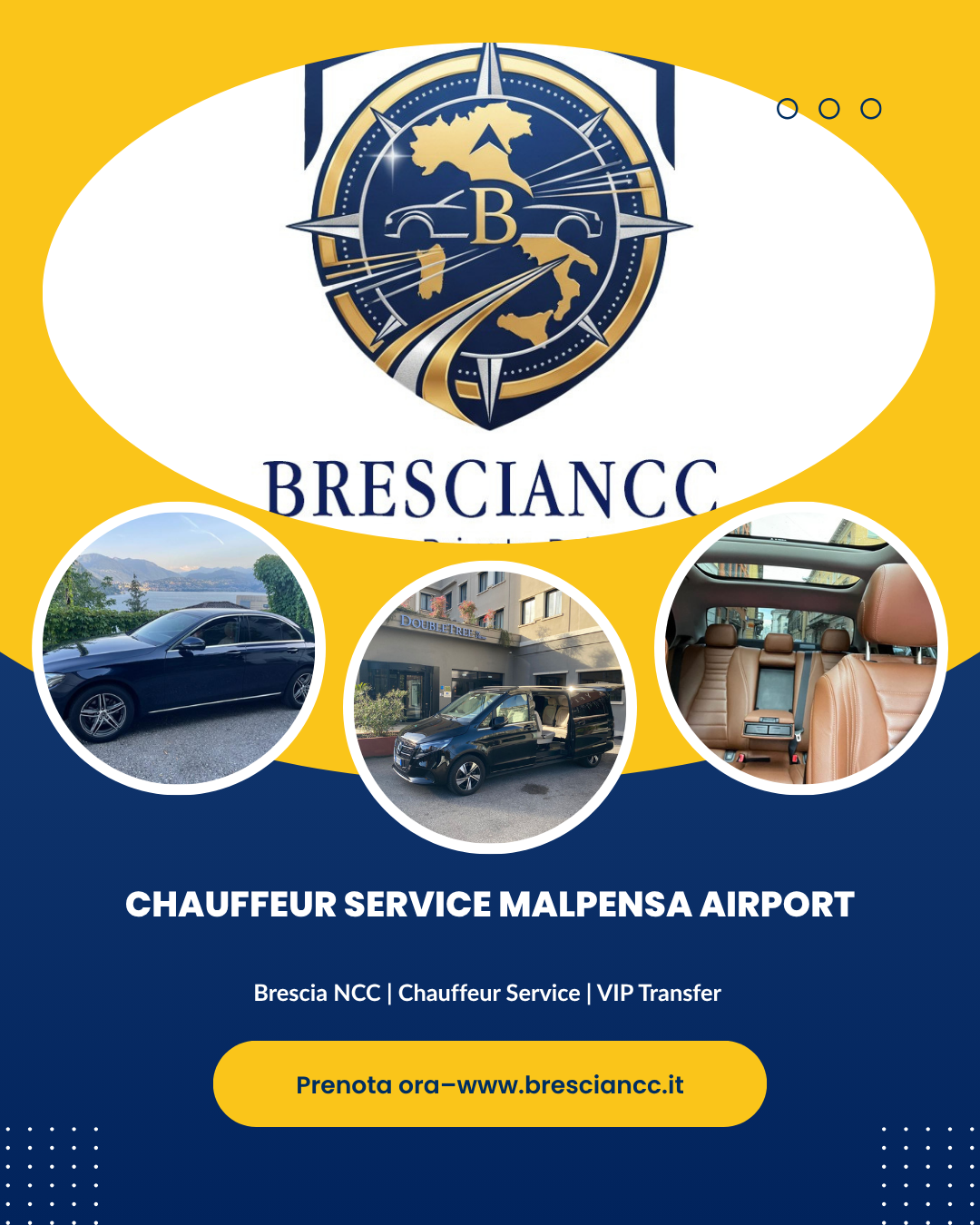 Chauffeur service Malpensa airport