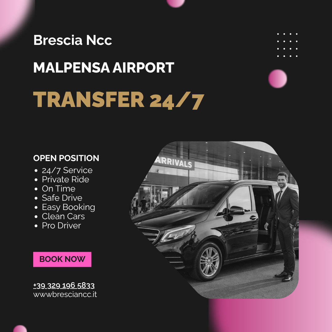 Malpensa airport transfer 24/7